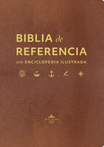 Biblia de referencia con enciclopedia ilustrada (Similpiel marrón)