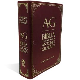 Biblia com comentarios de Antonio Gilberto Vinho